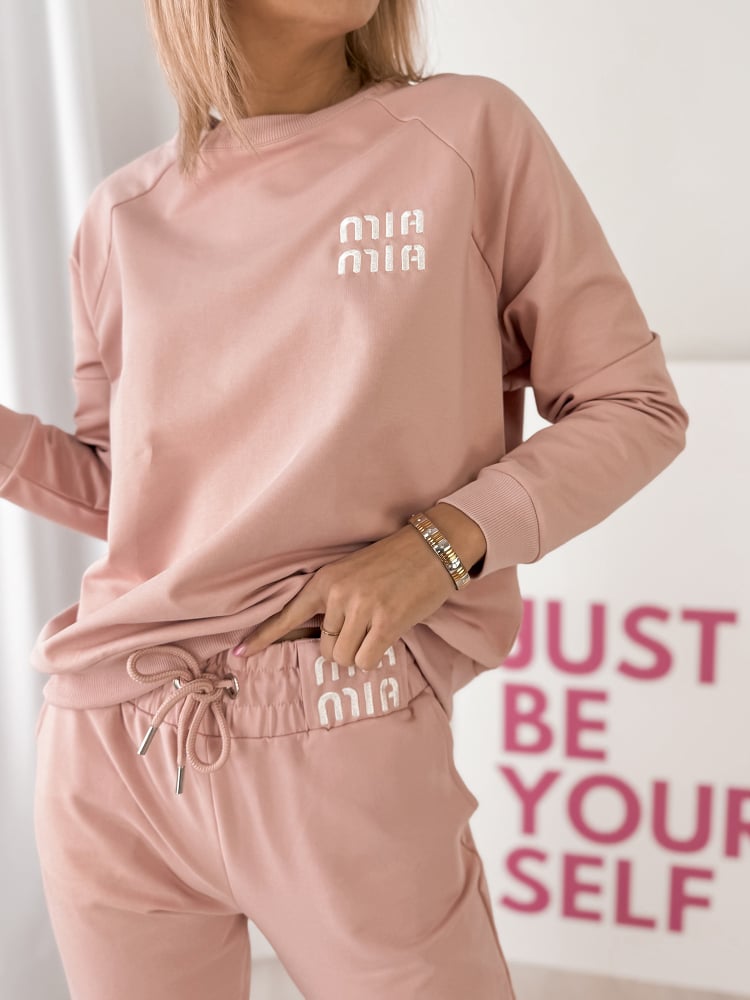 KOMPLET DRESOWY TOREVA PUDROWY RÓŻ