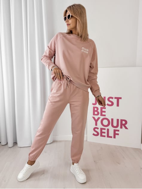 KOMPLET DRESOWY TOREVA PUDROWY RÓŻ