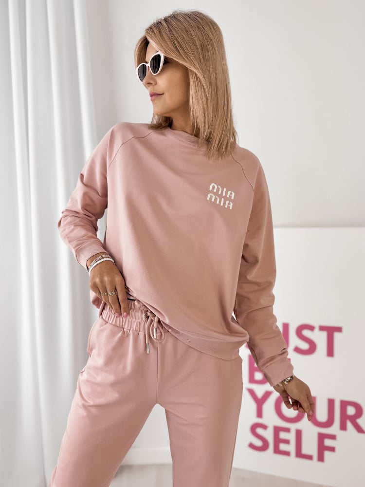 KOMPLET DRESOWY TOREVA PUDROWY RÓŻ