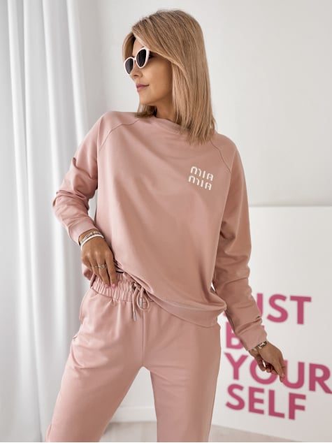 KOMPLET DRESOWY TOREVA PUDROWY RÓŻ