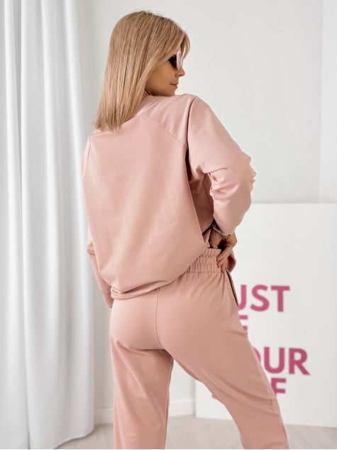 KOMPLET DRESOWY TOREVA PUDROWY RÓŻ