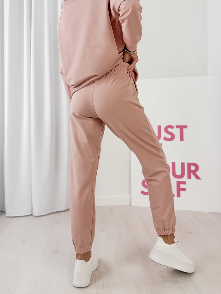 KOMPLET DRESOWY TOREVA PUDROWY RÓŻ