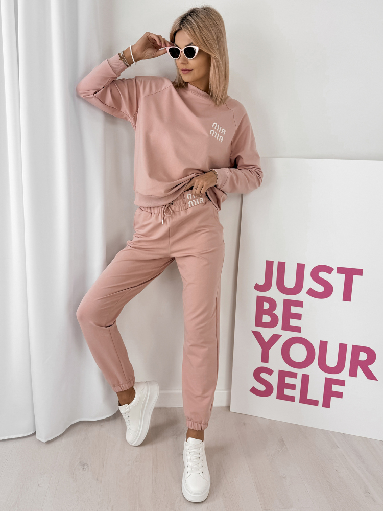 KOMPLET DRESOWY TOREVA PUDROWY RÓŻ