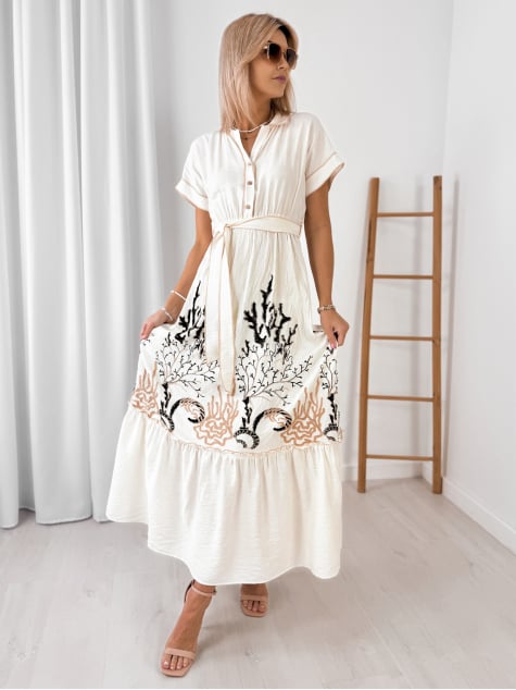 SUKIENKA TOLLA KREMOWA