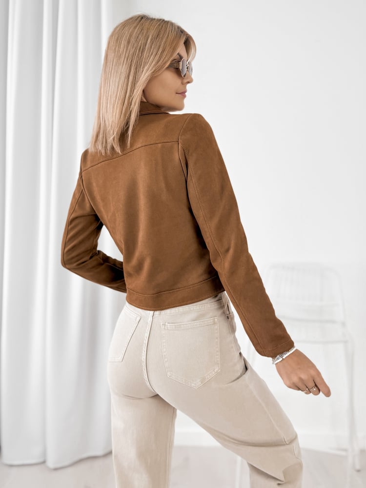 KURTKA CELIA KARMELOWA