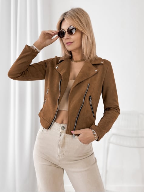 KURTKA CELIA KARMELOWA