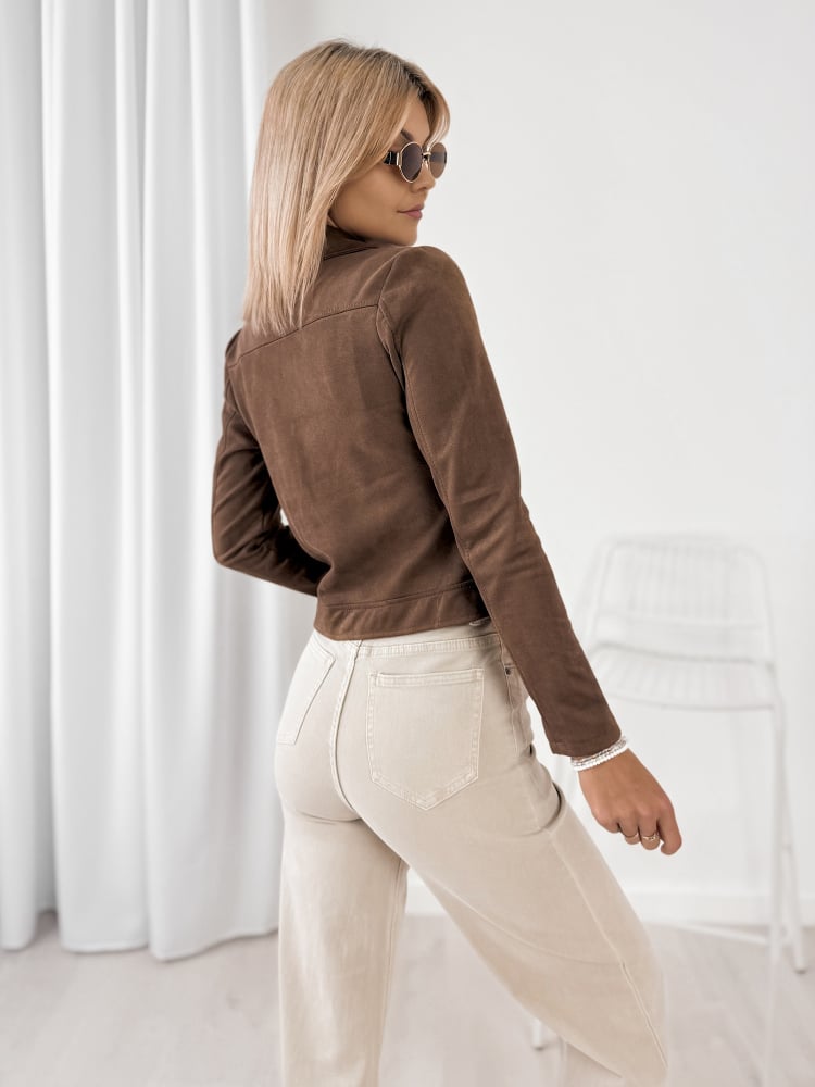 KURTKA CELIA JASNOBRĄZOWA