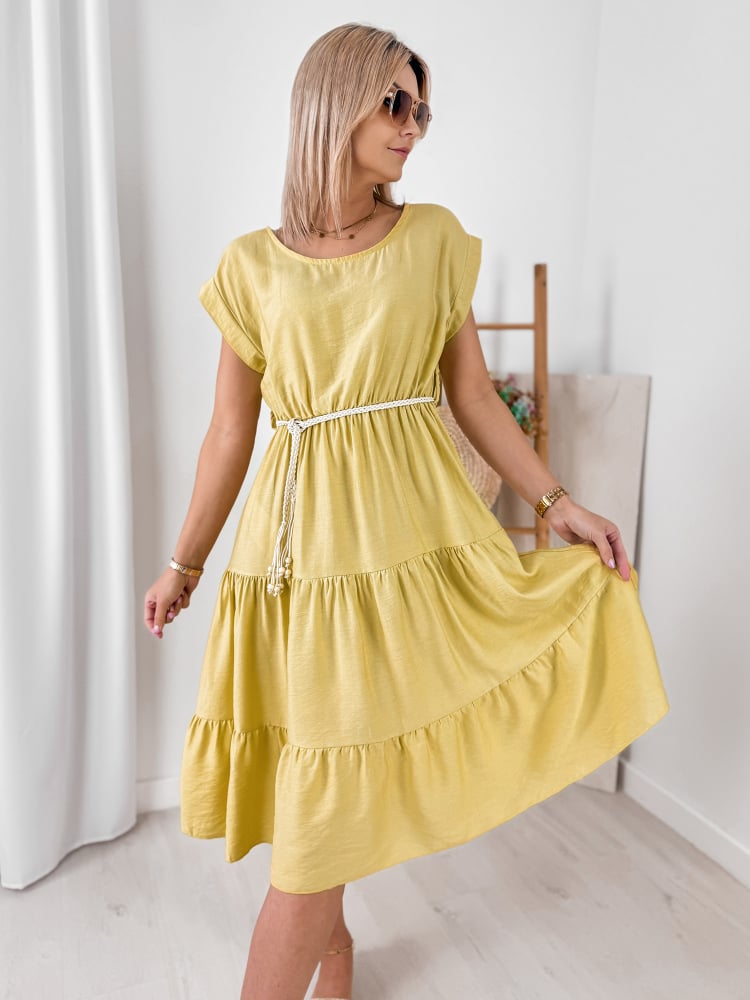 SUKIENKA NUALA ŻÓŁTA