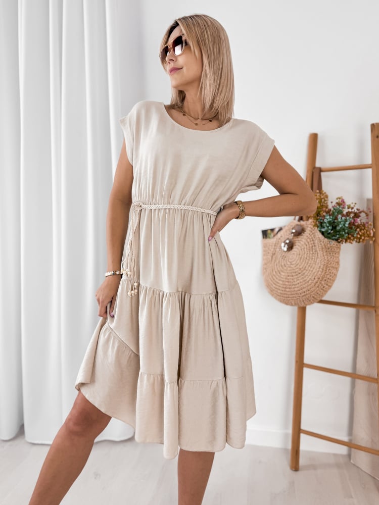 SUKIENKA NUALA BEŻOWA