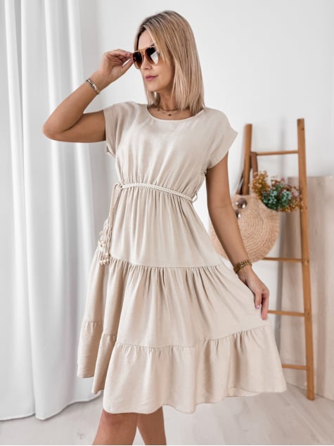 SUKIENKA NUALA BEŻOWA