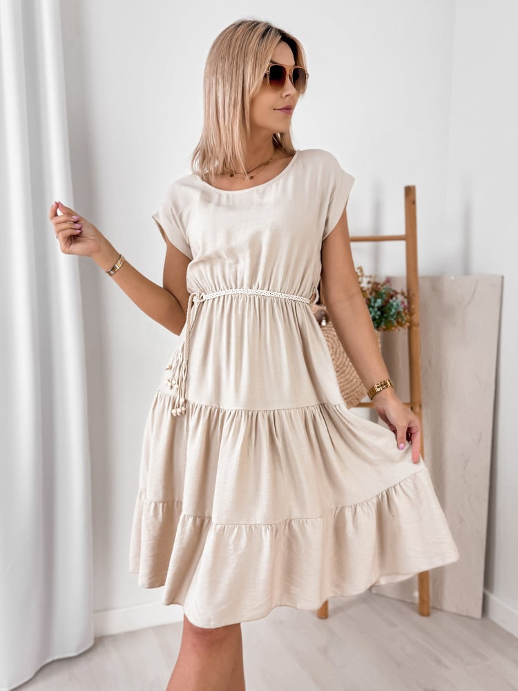 SUKIENKA NUALA BEŻOWA