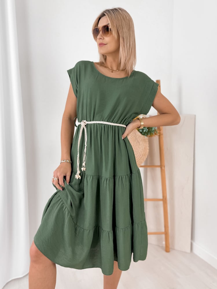 SUKIENKA NUALA KHAKI