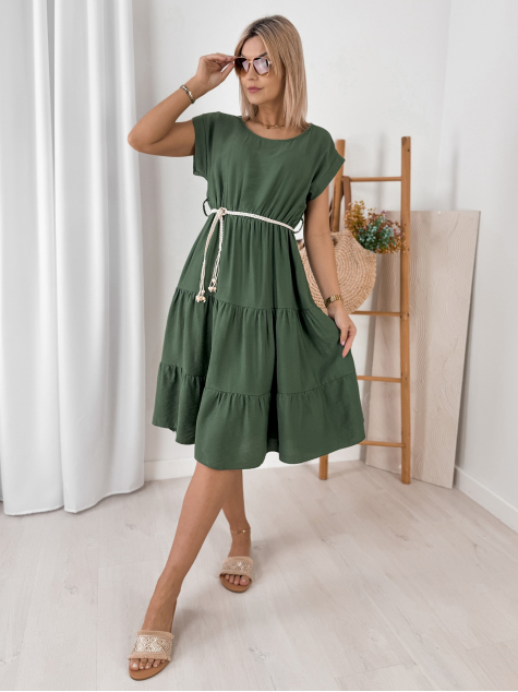 SUKIENKA NUALA KHAKI