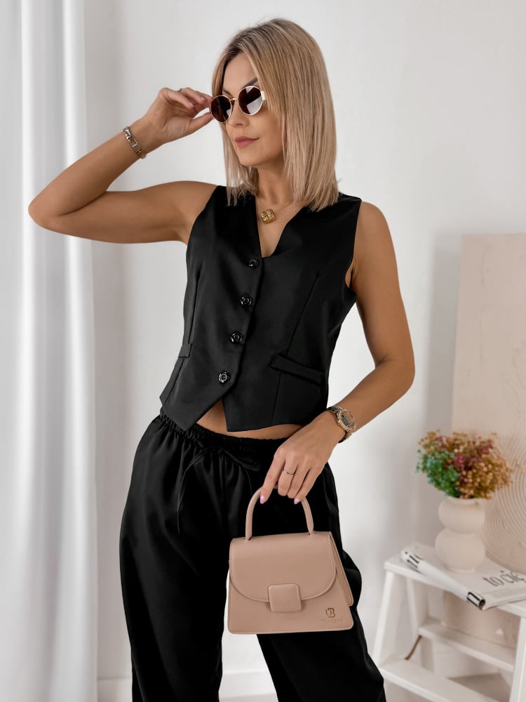 KOMPLET TRISAO CZARNY