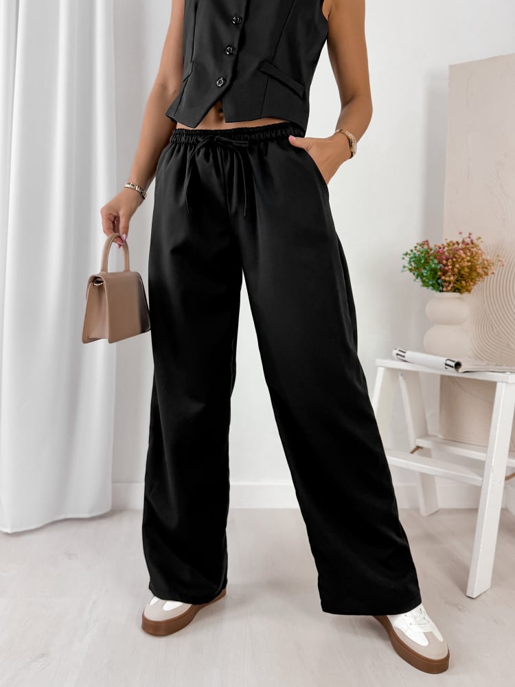 KOMPLET TRISAO CZARNY