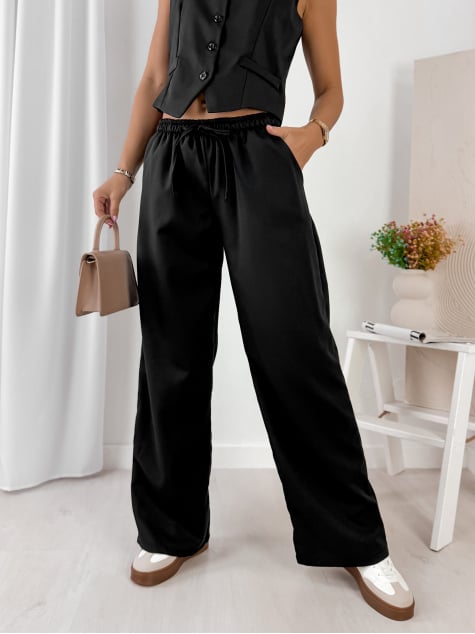 KOMPLET TRISAO CZARNY