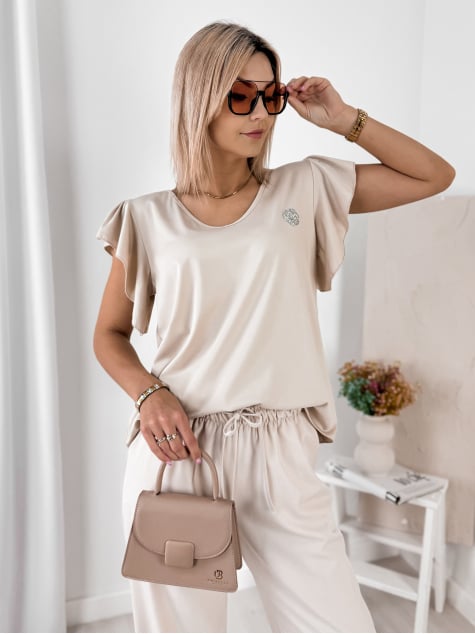 BLUZKA MAVIR BEŻOWA