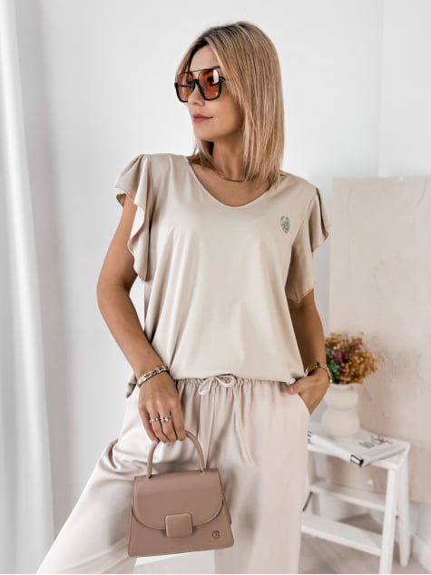 BLUZKA MAVIR BEŻOWA