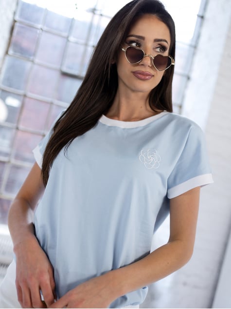 BLUZKA ROLTA BŁĘKITNA