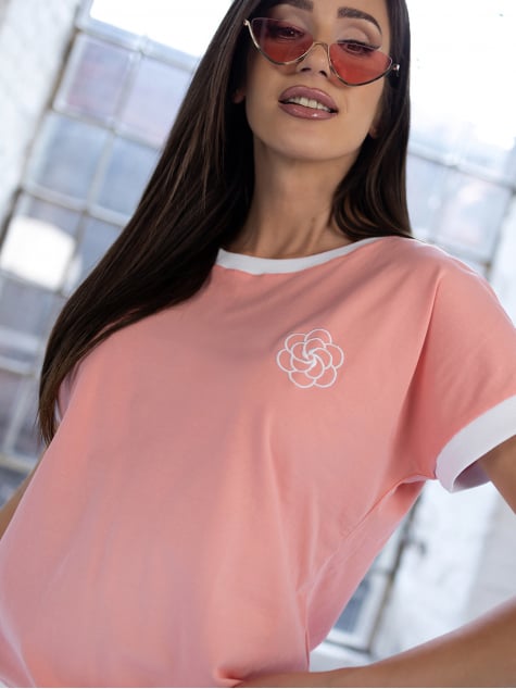 BLUZKA ROLTA KORALOWA