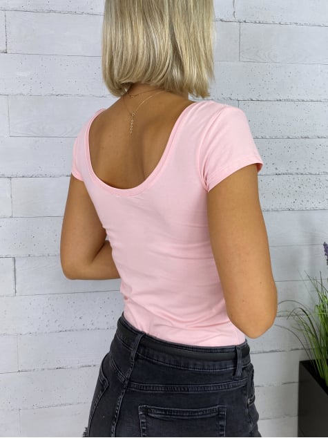 BLUZKA ASRPIN PUDROWY RÓŻ