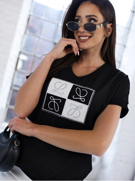 BLUZKA FABERO CZARNA