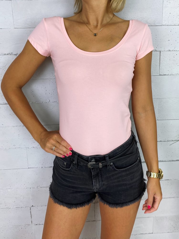 BLUZKA ASRPIN PUDROWY RÓŻ