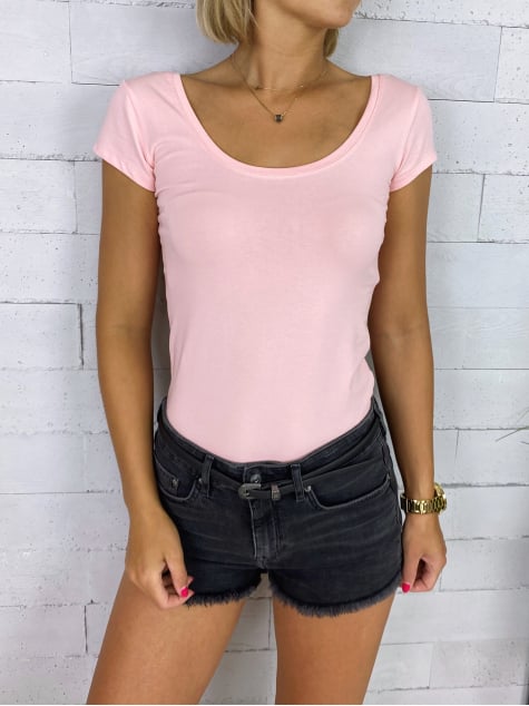 BLUZKA ASRPIN PUDROWY RÓŻ