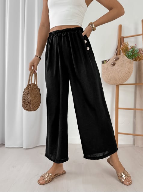 SPODNIE ATOMES CZARNE