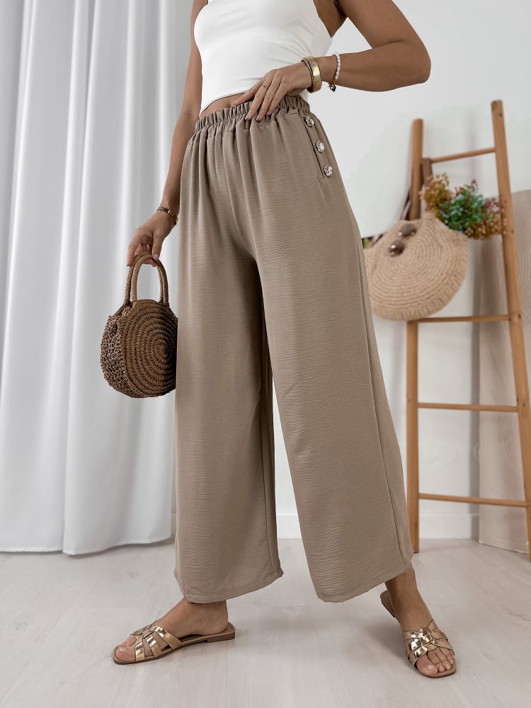 SPODNIE ATOMES CIEMNOBEŻOWE