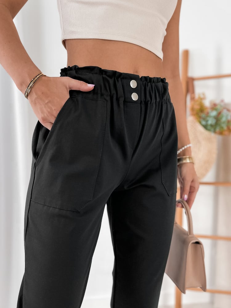 SPODNIE MALOS CZARNE