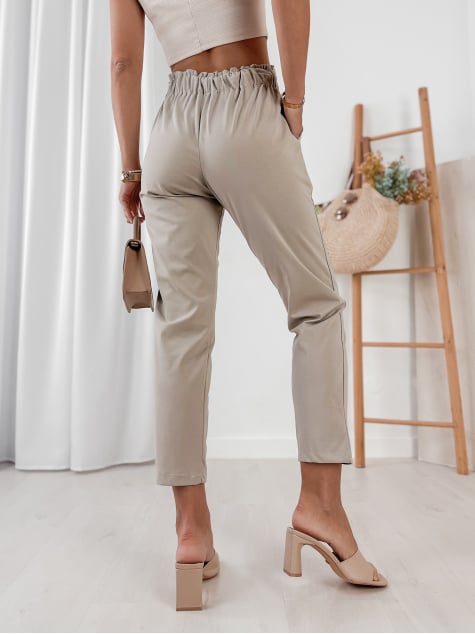 SPODNIE MALOS CIEMNOBEŻOWE