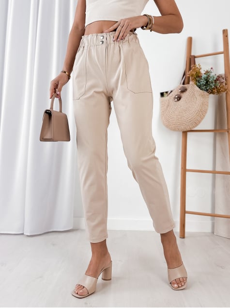 SPODNIE MALOS BEŻOWE