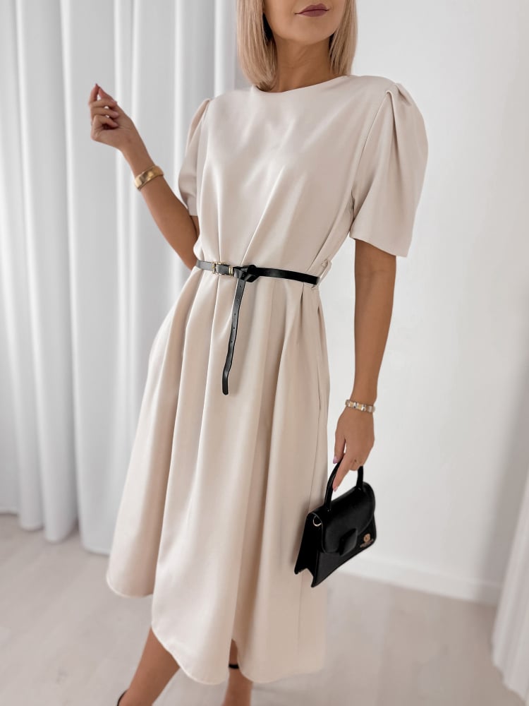 SUKIENKA FABRISSA BEŻOWA