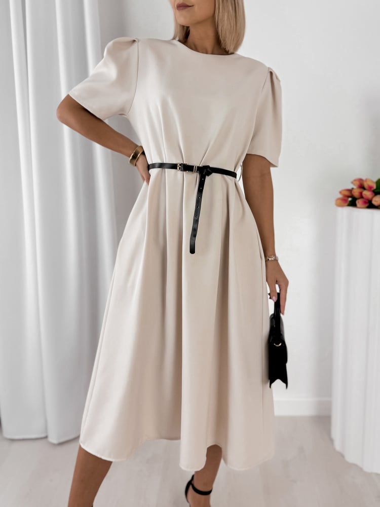 SUKIENKA FABRISSA BEŻOWA