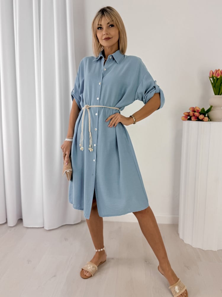 SUKIENKA POULIA BŁĘKITNA