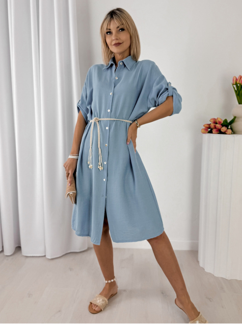 SUKIENKA POULIA BŁĘKITNA