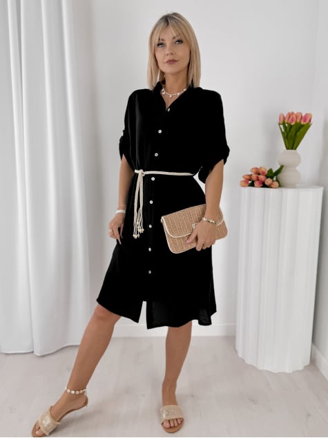 SUKIENKA POULIA CZARNA