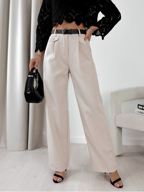 SPODNIE TYLAI BEŻOWE