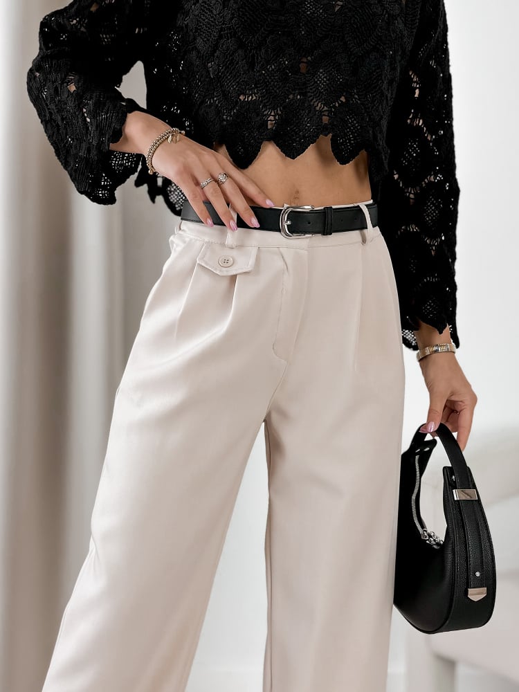 SPODNIE TYLAI BEŻOWE