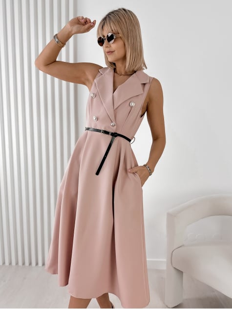 SUKIENKA WAILLIA PUDROWY RÓŻ