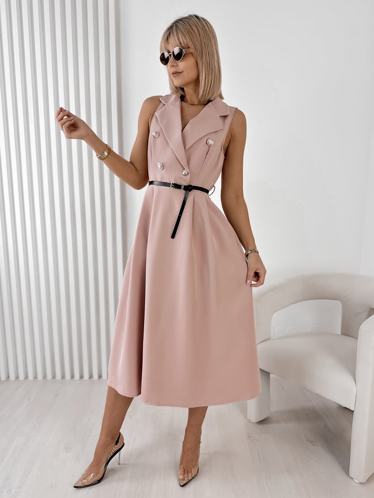 SUKIENKA WAILLIA PUDROWY RÓŻ