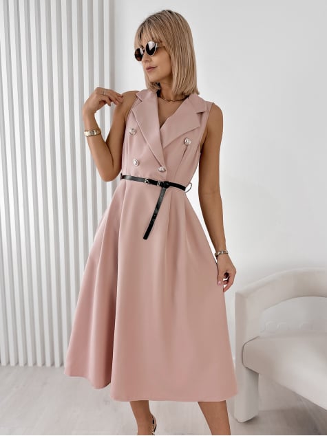 SUKIENKA WAILLIA PUDROWY RÓŻ