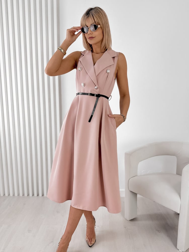 SUKIENKA WAILLIA PUDROWY RÓŻ