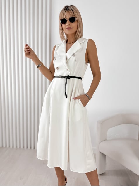 SUKIENKA WAILLIA ECRU