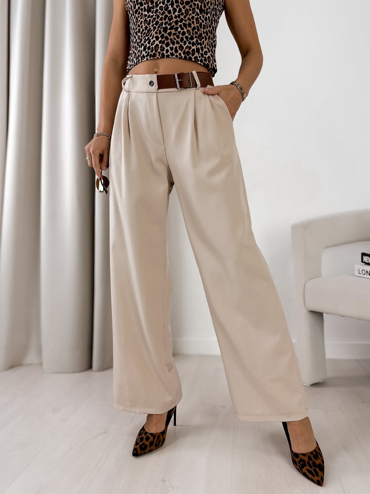 SPODNIE GAELLA BEŻOWE