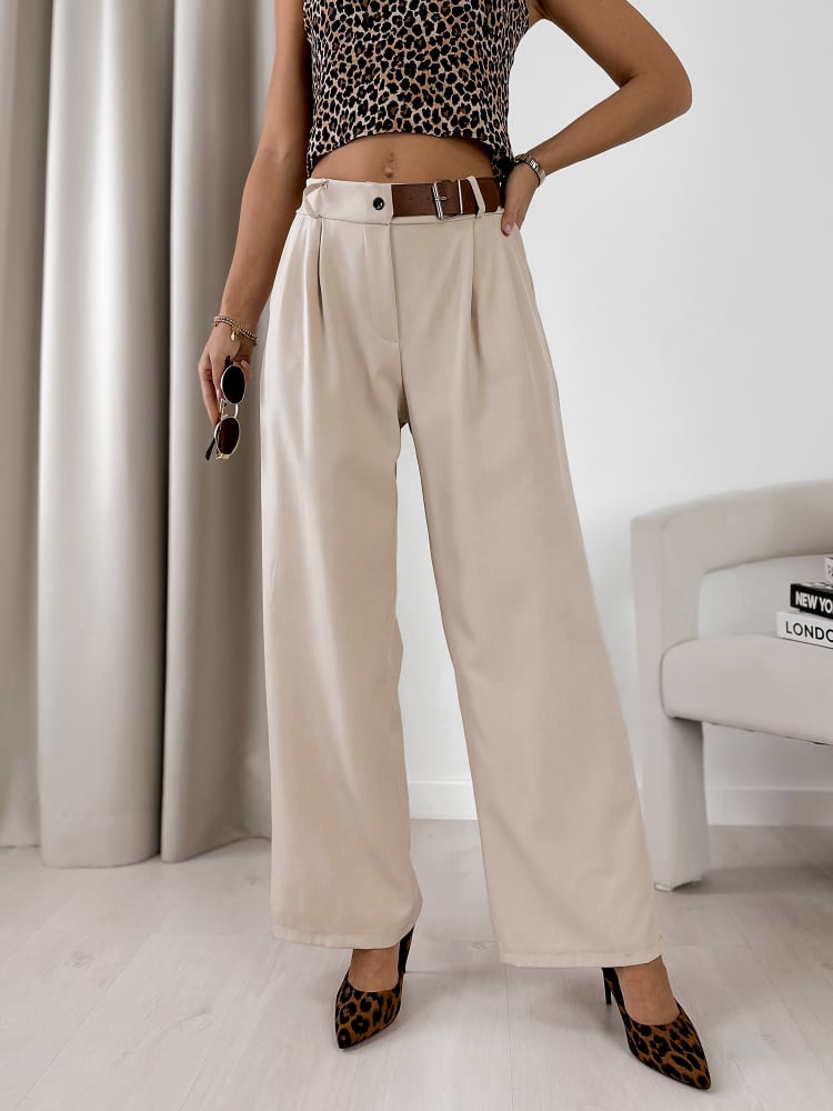 SPODNIE GAELLA BEŻOWE