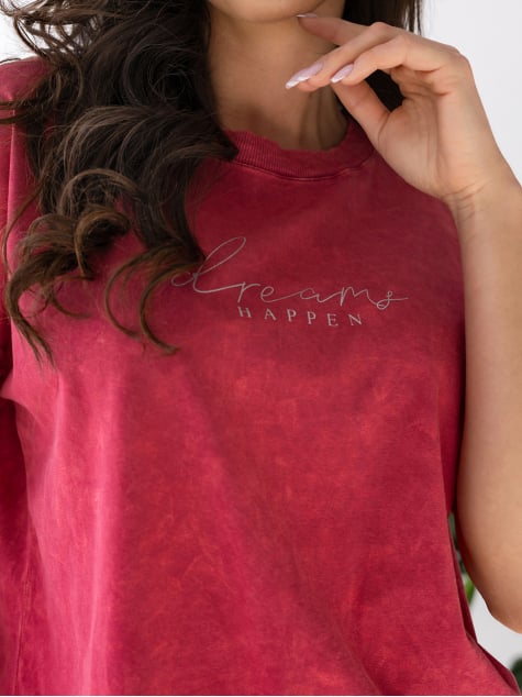 BLUZKA LERAVI BORDOWA