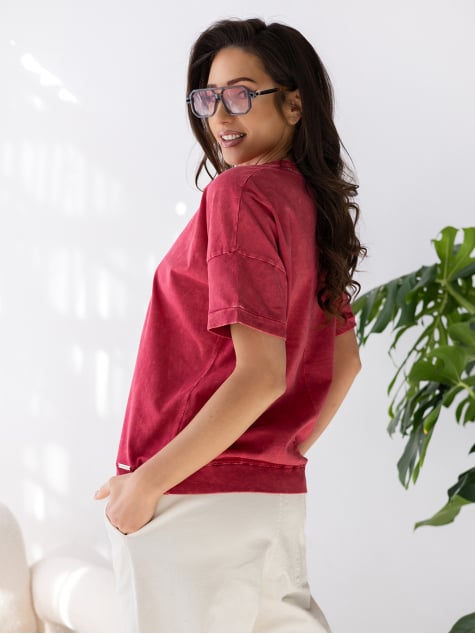 BLUZKA LERAVI BORDOWA