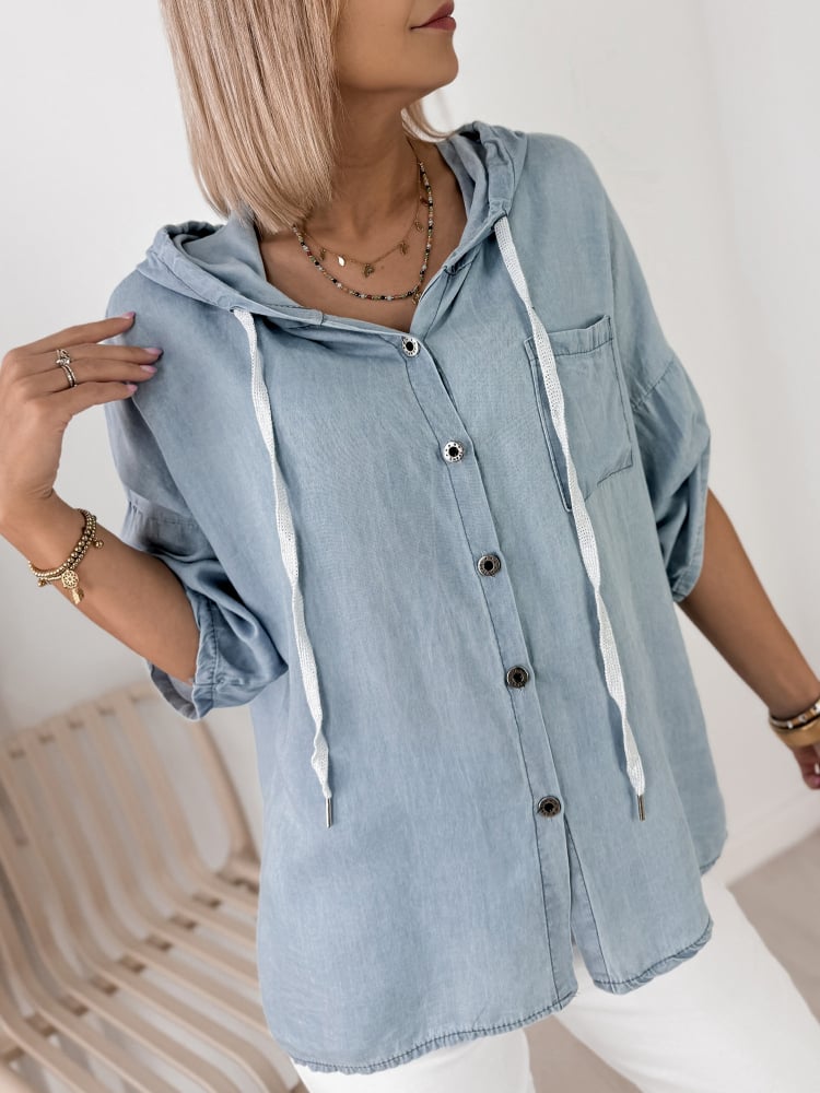 KOSZULA SARELO NIEBIESKA